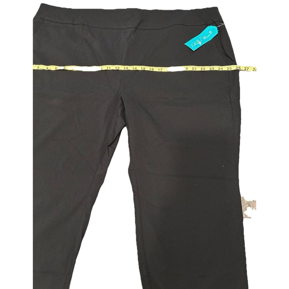 The Pioneer Women’s By Pull On Millennium Pant stretch Casual Blk 2XL Woman - Picture 15 of 16